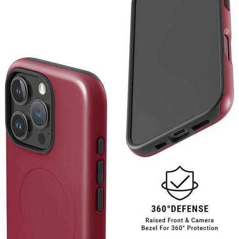 Burgundy iPhone 16 Pro Magsafe Impact Case